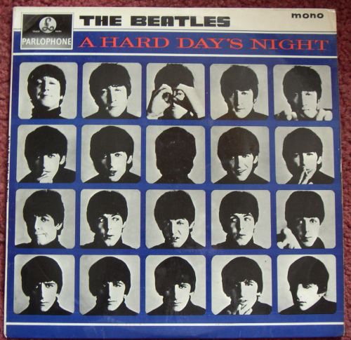 Beatles Hard Day's Night first pressing mono from 1964