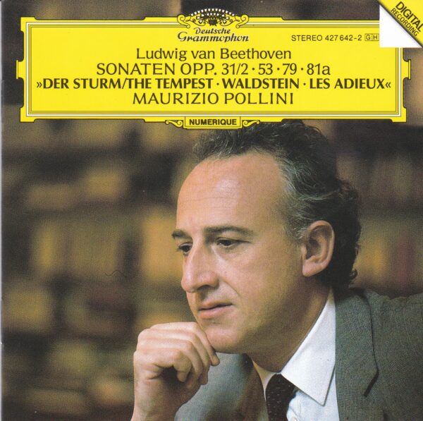 Beethoven: Piano Sonatas, The Tempest, Waldstein etc - Maurizio Pollini | CD, Deutsche Grammophon