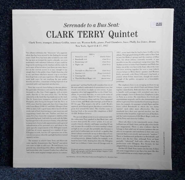 Clark Terry Quintet: Serenade To A Bus Seat | Vinyl LP, Jazz Workshop