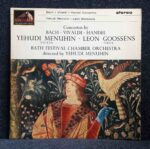 Bach, Vivaldi & Handel: Concertos - Yehudi Menuhin, Leon Goossens, Bath Festival CO, Menuhin | Vinyl LP, HMV