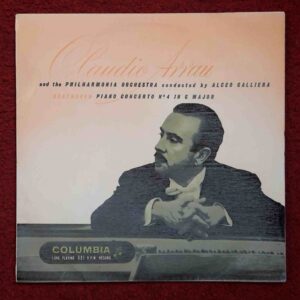 Beethoven: Piano Concerto No.4 in G. Major, Op.58 - Claudio Arrau, Philharmonia Orch, Galliera | Vinyl LP, Columbia