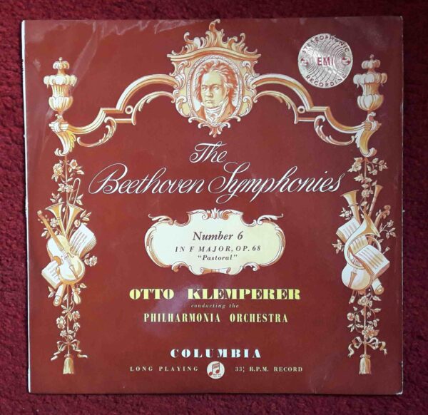 Beethoven: Symphony No.6 in F. Major, Op.68 "Pastoral" - Philharminonia Orch, Klemperer | Vinyl LP, Columbia