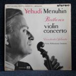 Beethoven: Violin Concerto - Yehudi Menuhin, Vienna PO, Silvestri | Vinyl LP, HMV