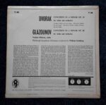 Dvorak & Glazunov: Violin Concertos - Nathan Milstein, Pittsburgh SO, Steinberg | Vinyl LP, World Record Club