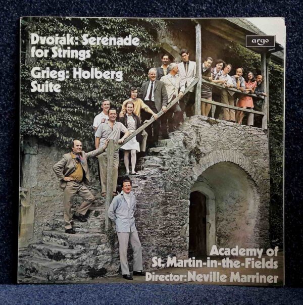 Dvorak & Grieg: Serenade for Strings; Holberg Suite - Academy of St. Martin in the Fields, Marriner | Vinyl LP, Argo