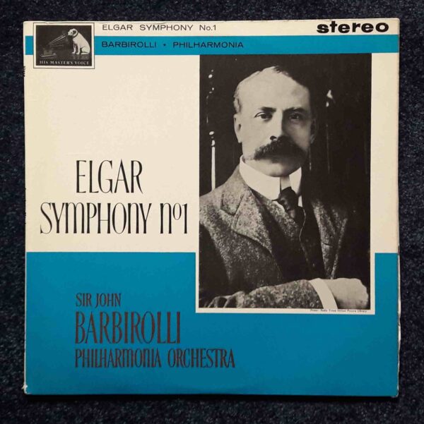 Elgar: Symphony No.1 in A. Flat Major, Op.55 - Philharmonia Orch, Barbirolli | Vinyl LP, HMV