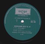 Mendelssohn & Boccherini: Octet Op.20; Quintet Op.37 No.7 - Academy of St. Martin in the Fields, Marriner | Vinyl LP, Argo