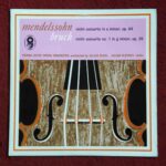 Mendelssohn & Bruch: Violin Concerto in E. Minor, Op.64; Violin Concerto in G. Minor, Op.26 - Julian Olevsky, Vienna State Opera Orch., Rudel | Vinyl LP, World Record Club