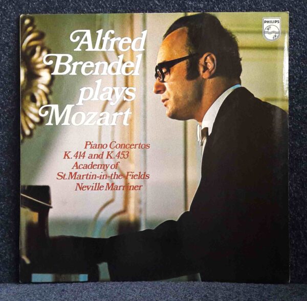 Mozart: Piano Concertos Nos. 12 & 17, K.414 & K.453 - Alfred Brendel, Academy of St. Martin in the Fields, Marriner | Vinyl LP, Philips