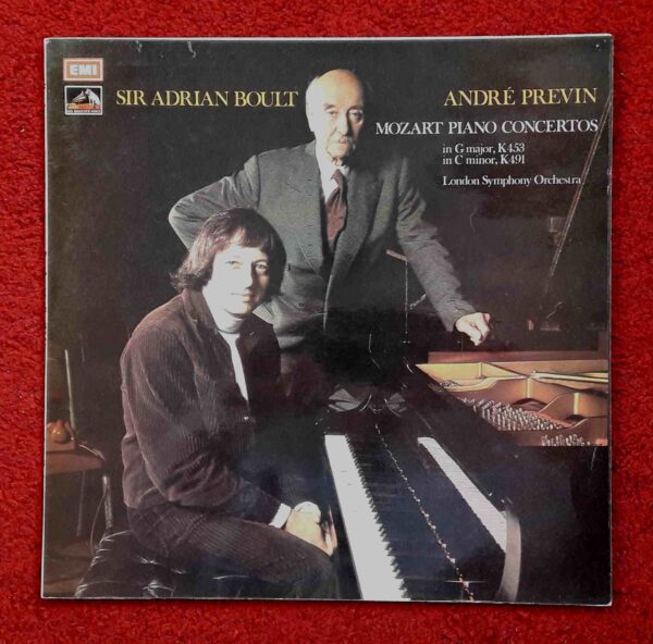 Mozart: Piano Concertos No.17, K.453 & No.24, K.491 - Andre Previn, London SO, Boult | Vinyl LP, HMV