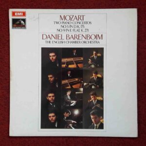 Mozart: Piano Concertos No.5, K.175 & No.9, K.271 - Daniel Barenboim, English CO | Vinyl LP, HMV