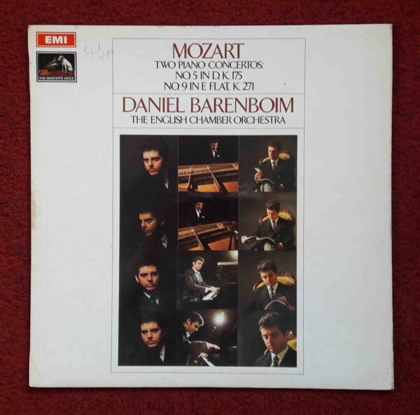 Mozart: Piano Concertos No.5, K.175 & No.9, K.271 - Daniel Barenboim, English CO | Vinyl LP, HMV