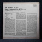 Parry: Overture to an Unwritten Tragedy; An English Suite; Lady Radnor's Suite etc - London SO, Boult | Vinyl LP, Lyrita