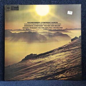 Rachmaninov & Hindemith: Symphonic Dances; Symphony "Mathis Der Maler" - Philadelphia Orch., Ormandy | Vinyl LP, CBS