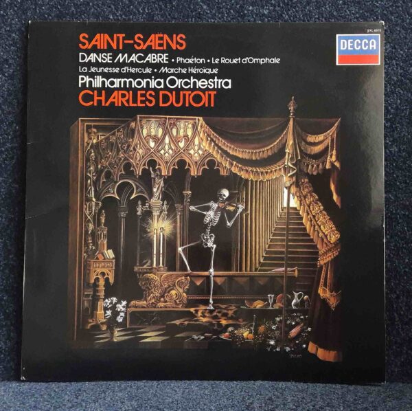 Saint-Saens: Dance Macabre etc - Philharmonia Orch, Dutoit | Vinyl LP, Decca