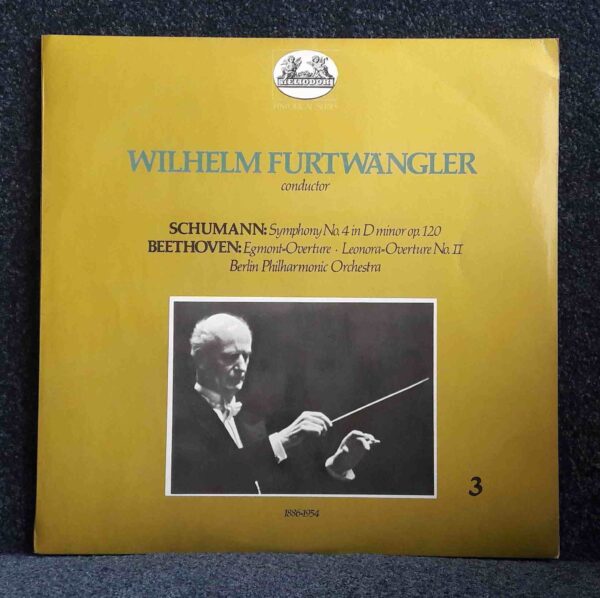 Schumann & Beethoven: Symphony No.4; Egmont & Leonore Overtures (Furtwangler Edition Vol.3) - Berlin PO, Furtwangler | Vinyl LP, Heliodor