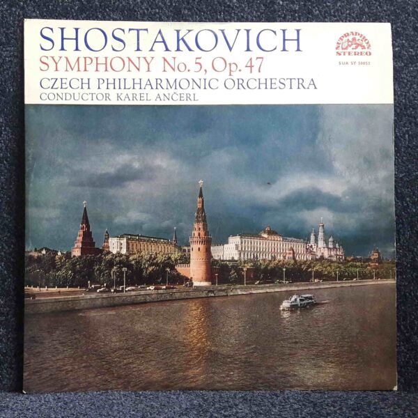 Shostakovich: Symphony No.5 in D. Minor, Op.47 - Czech PO, Ancerl | Vinyl LP, Supraphon