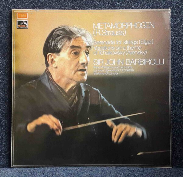 Strauss, Elgar & Arensky: Metamorphosen; Serenade For Strings etc - New PO, London SO, Sinfonia of London, Barbirolli | Vinyl LP, HMV