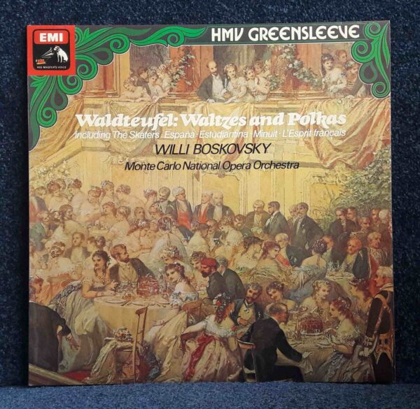 Waldteufel: Waltzes and Polkas - Monte Carlo National Opera Orch, Boskovsky | Vinyl LP, HMV Greensleeve