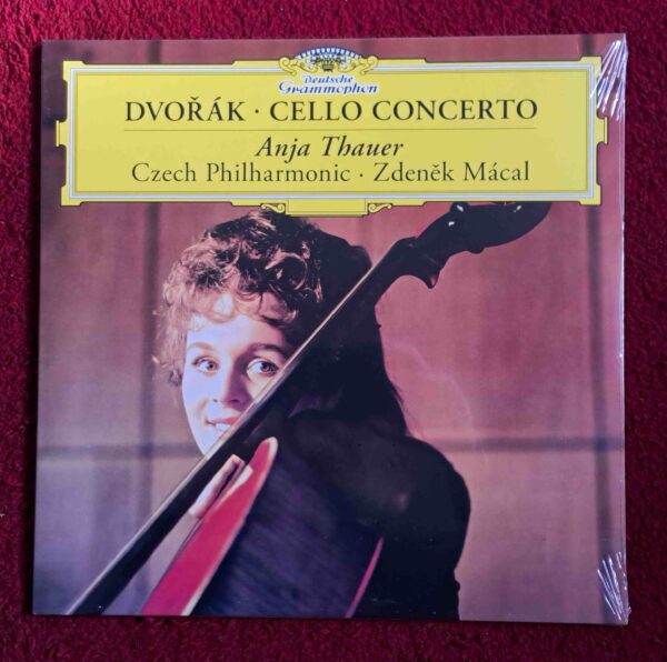 Dvorak: Cello Concerto in B. Minor, Op.104 - Anja Thauer, Czech PO, Macal | Vinyl LP, Deutsche Grammophon
