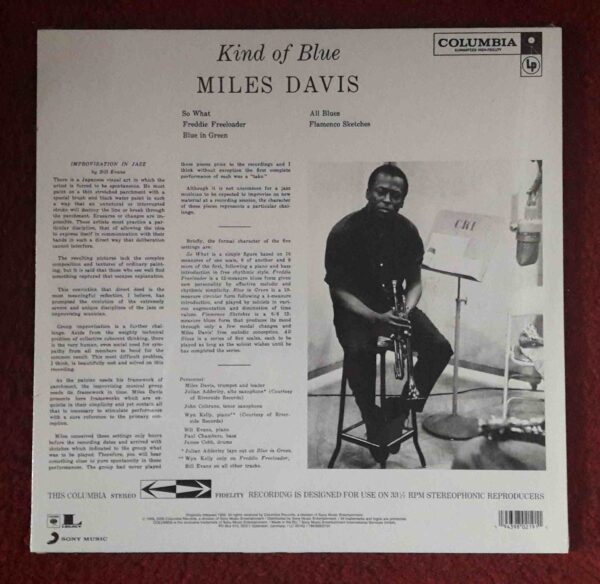 Miles Davis: Kind of Blue | Vinyl LP, Columbia / Sony