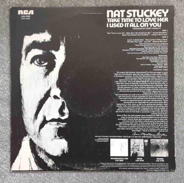 Nat Stuckey: Take Time To Love Her/I Used It All On You | Vinyl LP, RCA
