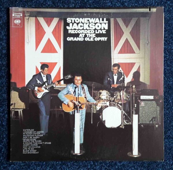 Stonewall Jackson: Recorded Live At The Grand Ole Opry | Vinyl LP, Columbia