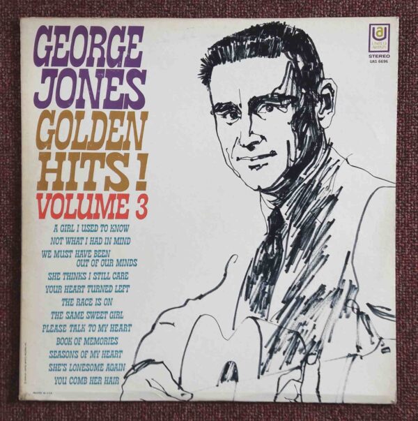George Jones: Golden Hits, Volume 3 | Vinyl LP, United Artists