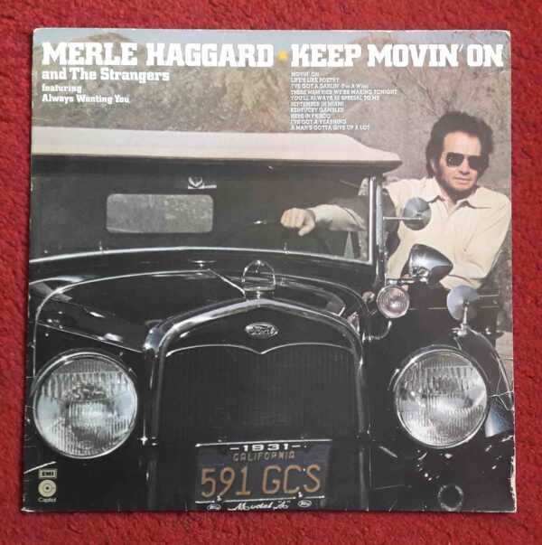 Merle Haggard & The Strangers: Keep Movin' On | Vinyl LP, Capitol