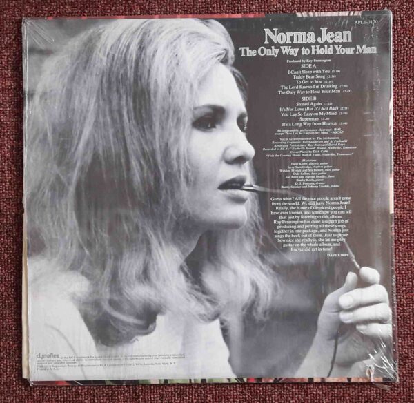 Norma Jean: The Only Way To Hold Your Man | Vinyl LP, RCA