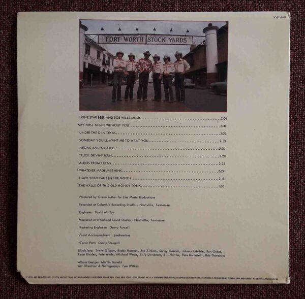 Red Steagall: Lone Star Beer & Bob Wills Music | Vinyl LP, ABC Records