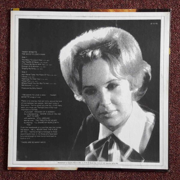 Tammy Wynette: The Ways To Love A Man | Vinyl LP, Columbia