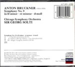 Bruckner: Symphony No.9 in D Minor - Chicago SO, Solti | CD, Decca