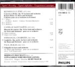 Gliere. Dukas, Chabrier & Saint-Saens: Horn Concerto; Morceau de Concert; Villanelle etc - Herman Baumann, Leipzig Gewandhaus Orch, Masur | CD, Philips