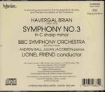 Havergal Brian: Symphony No.3 - BBC SO, Friend | CD, Hyperion