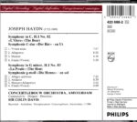 Haydn: Symphonies Nos. 82 'The Bear' & 83 'The Hen - Concertgebouw Orch. Amsterdam, Davis | CD, Philips