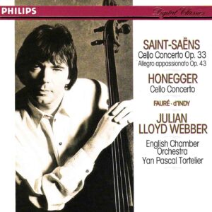 Saint-Saens & Honegger: Cello Concertos - Julian Lloyd Webber, English CO, Tortelier | CD, Philips