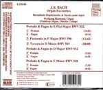 Bach: Organ Favourites - Wolfgang Ruebsam | CD, Naxos