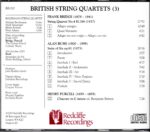 Bridge, Bush & Purcell: British String Quartets (3) - Bochmann Qt | CD, Redcliffe Recordings