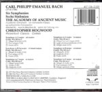 C.P.E. Bach: 6 Symphonies, Wq.182 - Academy of Ancient Music, Hogwood | CD, L'Oiseau-Lyre