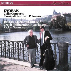 Dvorak: Cello Concerto, Op.104; Carnival Overture, Op.92; Polonaise - Julian Lloyd Webber, Czech PO, Neumann | CD, Philips