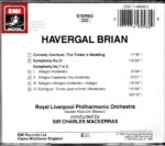 Havergal Brian: Symphonies Nos. 7 & 31; The Tinker's Wedding - Royal Liverpool PO, Mackerras | CD, Angel / EMI