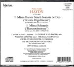 Haydn: Harmoniemesse & Kleine Orgelmesse - Soloists, Winchester Catherdral Choir, Brandenburg Orch, Hill | CD, Hyperion