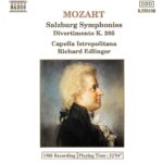 Mozart: Salzburg Symphonies (Divertimenti) K. 136-138; Divertimento K. 205 - Capella Istropolitana. Edlinger | CD, Naxos