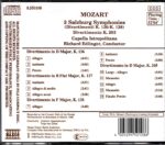 Mozart: Salzburg Symphonies (Divertimenti) K. 136-138; Divertimento K. 205 - Capella Istropolitana. Edlinger | CD, Naxos