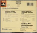 Mozart: Violin Concertos No. 2 in D. Major, K.211 & No.4 in D,Major, K.218 - Anne-Sophie Mutter, Philharmonia Orch, Muti | CD, Angel / EMI