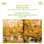 Prokofiev: Piano Concertos Nos 1, 3 & 4 - Kun Woo Paik, Polish National RSO, Wit | CD, Naxos