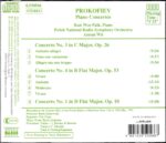 Prokofiev: Piano Concertos Nos 1, 3 & 4 - Kun Woo Paik, Polish National RSO, Wit | CD, Naxos