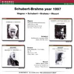 Schubert - Brahms: Year 1997 - Sophia Reuter, Jeremy Menuhin, Alberto Lysy etc | CD, Dinemic Classics