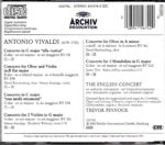 Vivaldi: Concerti "Alla Rustica" - Standage, Willcock, Reichenberg, The English Concert, Pinnock | CD, Archiv Produktion